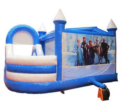 Frozen bounce house combo