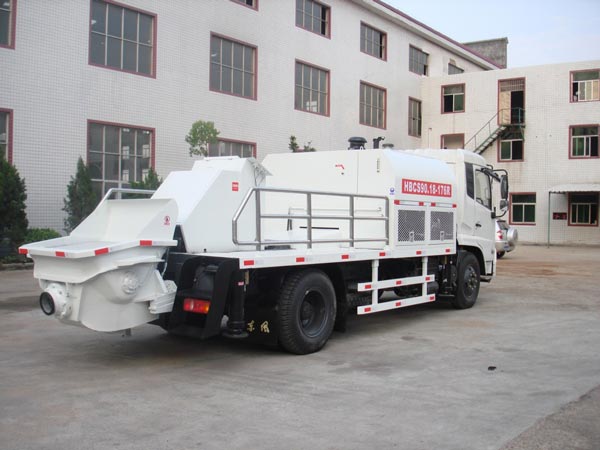 truck mounted cement pump