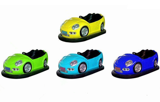 Kiddie mini bumper cars ride