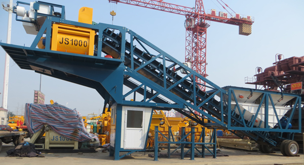 mobile concrete batching plant