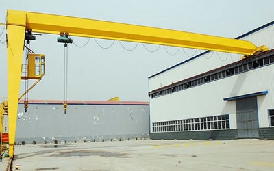 single leg gantry crane for outdoor service