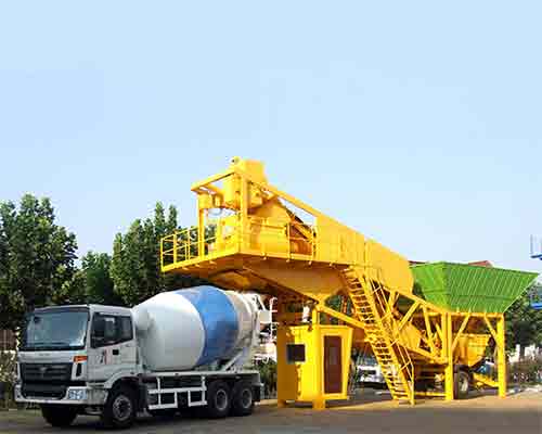 Best mobile concrete mixing machine