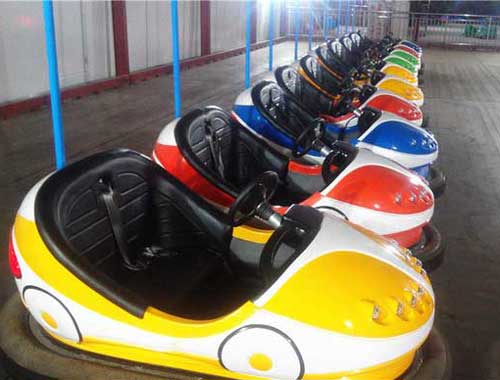 Vintage Bumper Car Rides