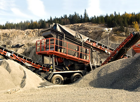 mobile crushing plant