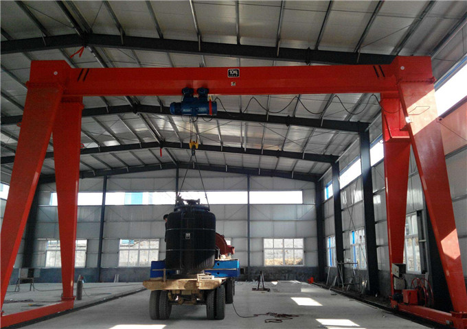 Installation of gantry cranes from the manufacturer