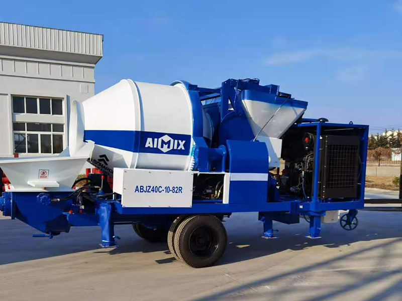 AIMIX Concrete Pump With Mixer