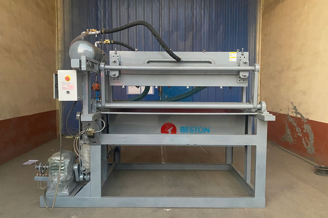 Good-quality BTF1-4 Beston Paper Tray Making Machine Exported to Niger