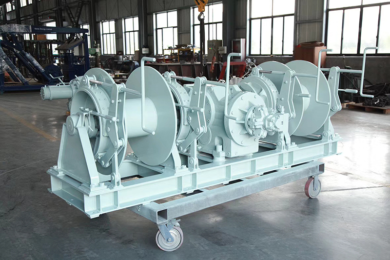 Double Drum Mooring Winch