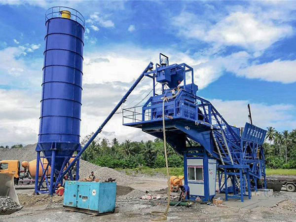 AJY60 Mobile Concrete Plant Philippines