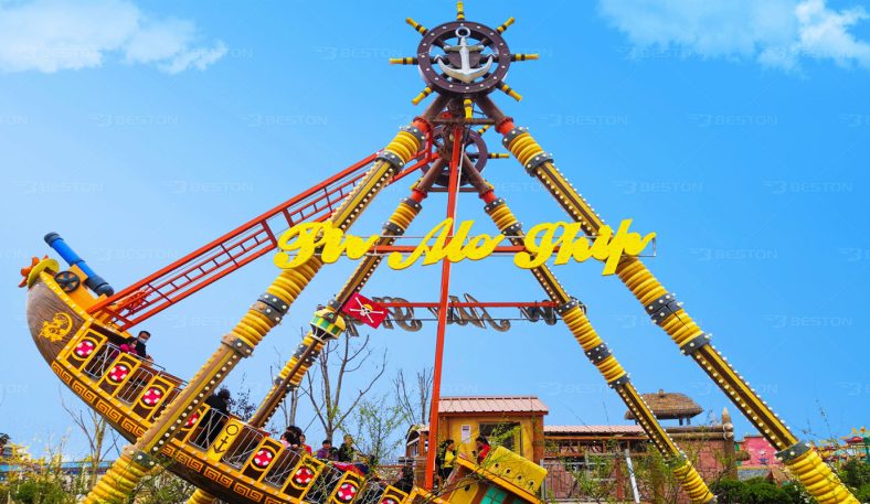 Аттракцион пиратский корабль